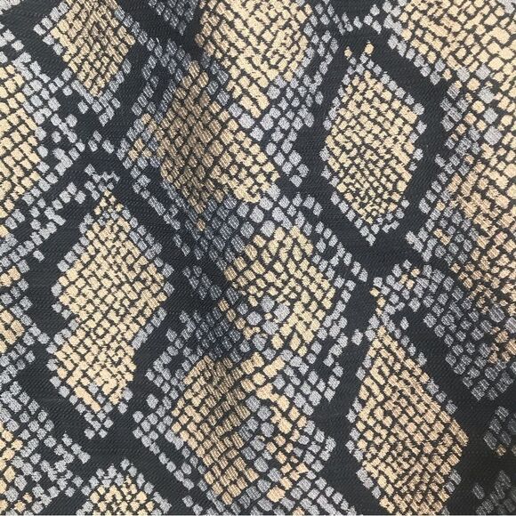 Express Jacquard Snakeskin Print High Rise Mini Skirt NEW - Picture 11 of 15